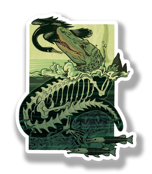 Teeth Beaneath Sticker