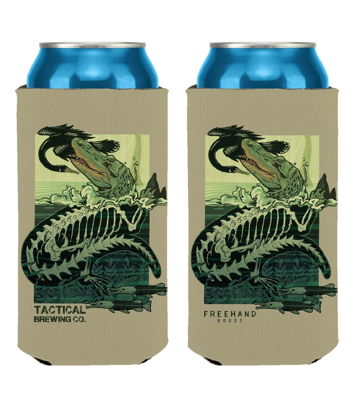 Teeth Beneath Tallboy Slim Koozie – Hunt Company