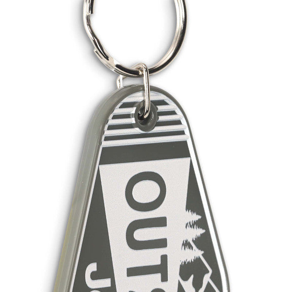 Jeep Outsider Motel Key Keychain