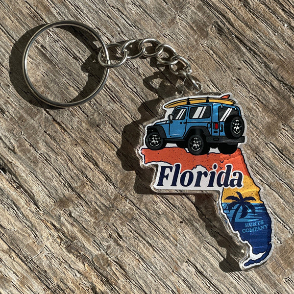 Florida Acrylic Keychain