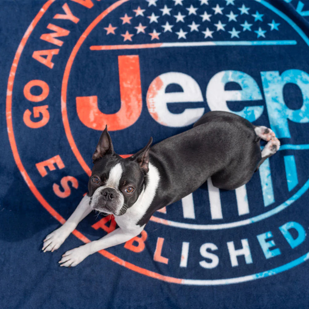 Jeep fleece deals blanket