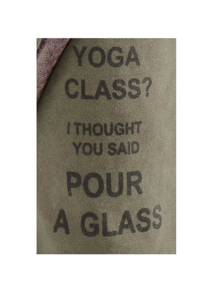Yoga Class? I Thought You Said Pour a Glass Wine Tote