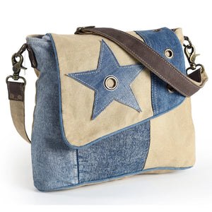 Blue Star Shoulder Bag