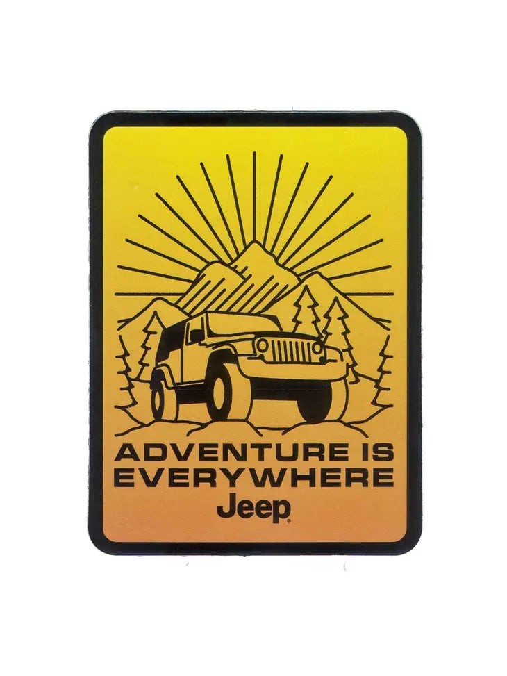 Jeep® Burst Sticker