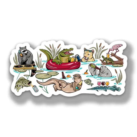 Party Animals Sticker