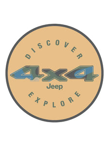 Discover Explore 4X4 Jeep® Sticker