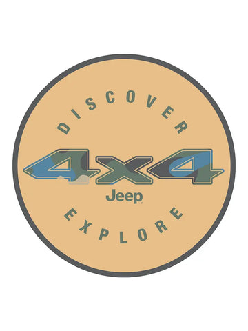 Discover Explore 4X4 Jeep® Sticker