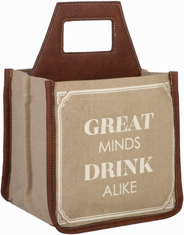 Great Minds 6 Pack Canvas Tote