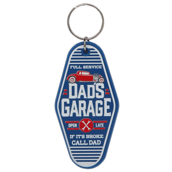 Dads Garage Keychain