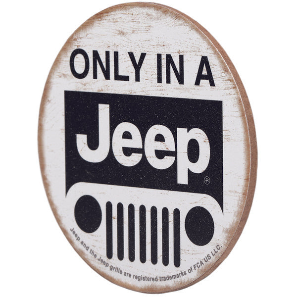 Jeep® Only in a Jeep Grille Magnet