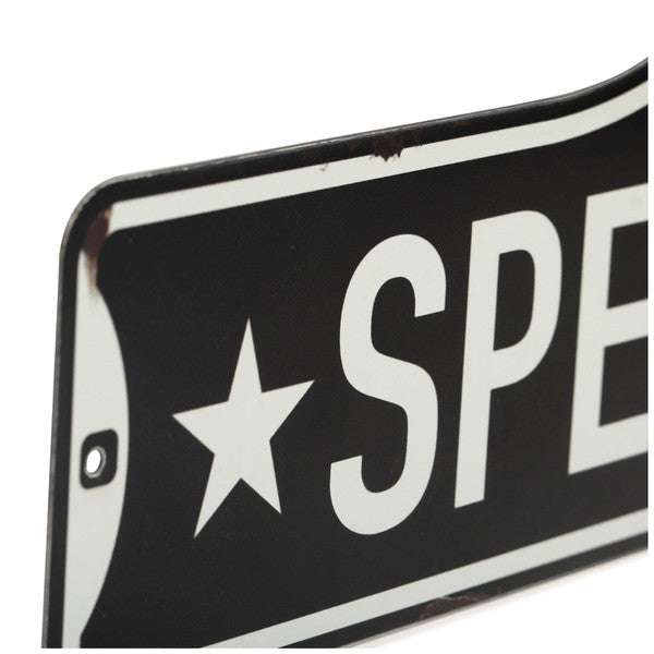 NHRA Speed For All Metal Street Sign