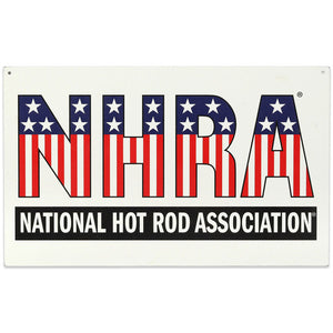 NHRA USA Metal Sign