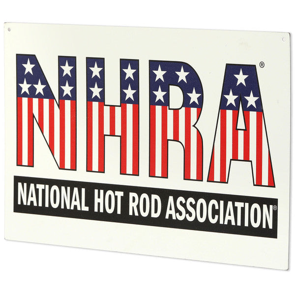 NHRA USA Metal Sign