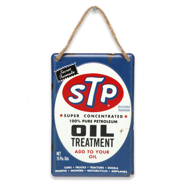 STP Oil Treatment Hanging Sign