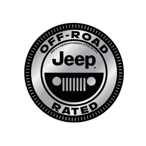 Jeep Off-Road Adhesive Metal Car Emblem