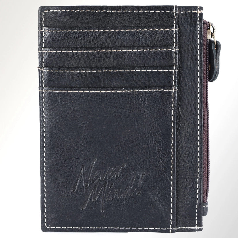 Leather Dark Black Wallet