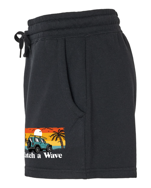 Catch a Wave Fleece Short