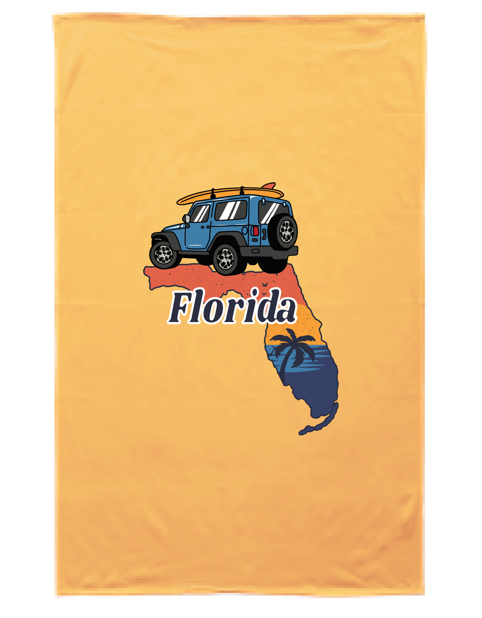 Florida Fleece Blanket