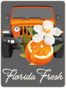 Florida Fresh Sticker