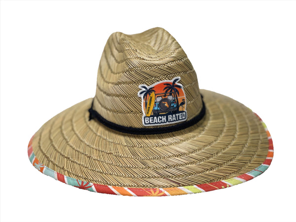 Beach Rated Straw Lifeguard Hat