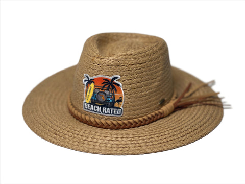 Beach Rated Ladies Straw Panama Hat