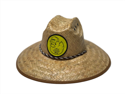 Duck Jeep Patch Junior Lifeguard Straw Hat