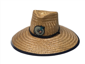 Ouroborus patch Straw Lifeguard Hat