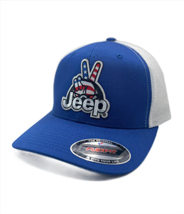 Jeep Wave Patch Flexfit Trucker Hat