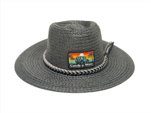 Catch A Wave Ladies Straw Panama Hat