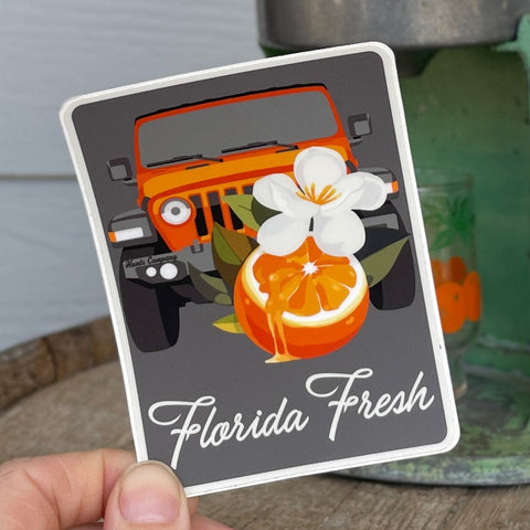 Florida Fresh Sticker