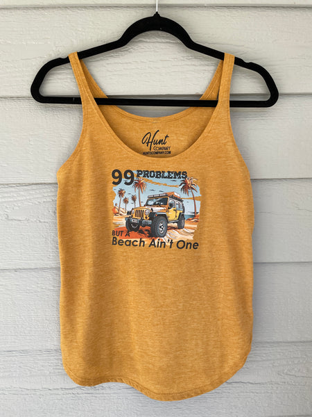 99 Problems but the Beach Ain't One Tank