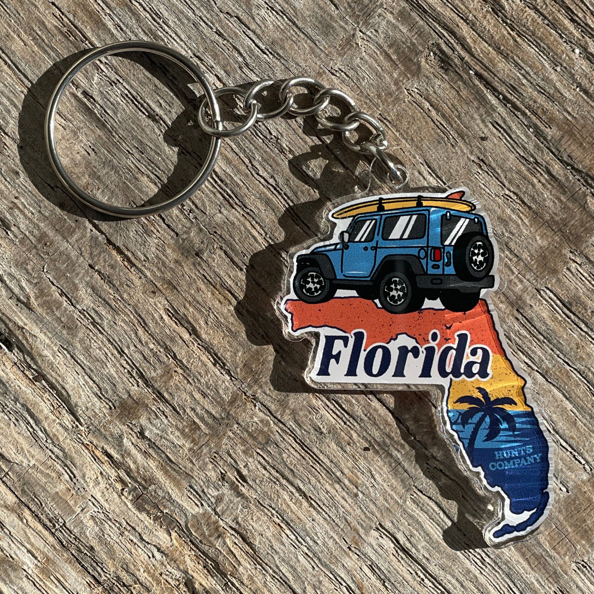 Florida Acrylic Keychain