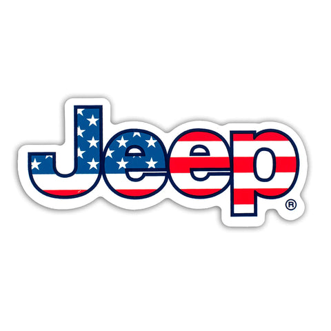 Jeep® Freedom Logo Sticker