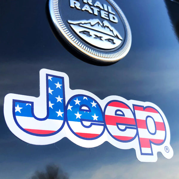 Jeep® Freedom Logo Sticker