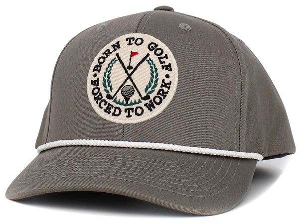 Born to Golf Forced to Work Hat