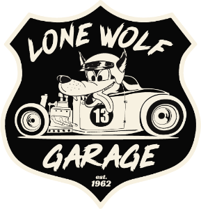 Lone Wolf Garage Sticker