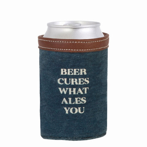 Beer Cures Canvas Can Sleeve