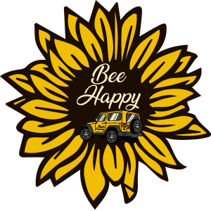 Bee Happy Sticker