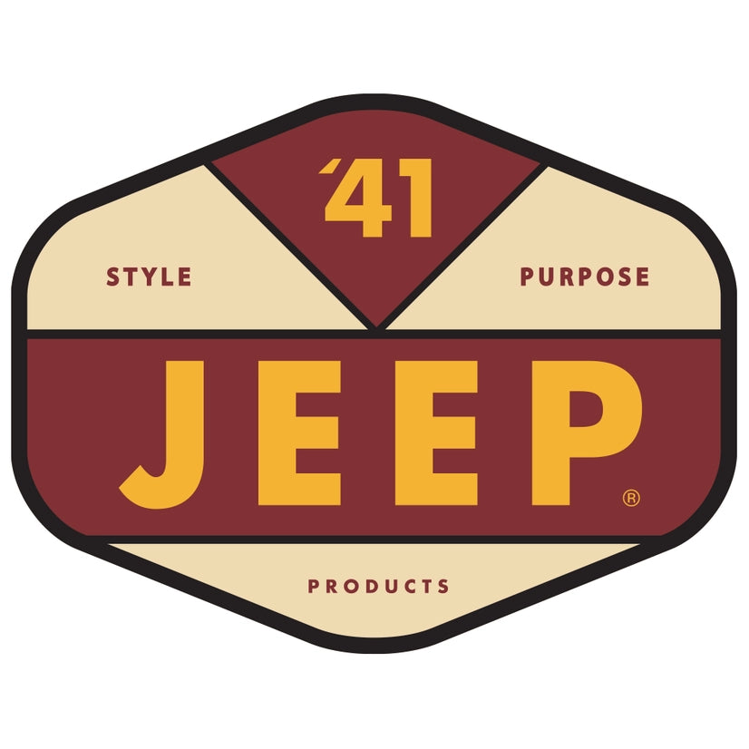 Jeep® Style Purpose Products Sticker