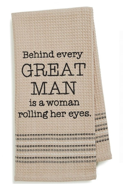 Great Man Dish Towel