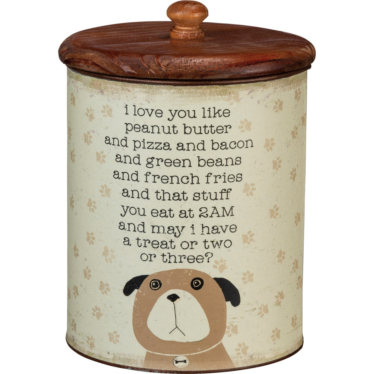 Dog Treat Canister Small