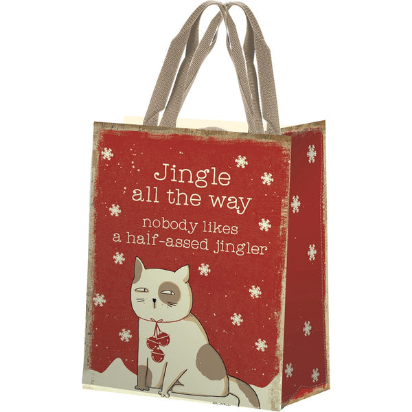 Santa & I Talk About You Daily Tote