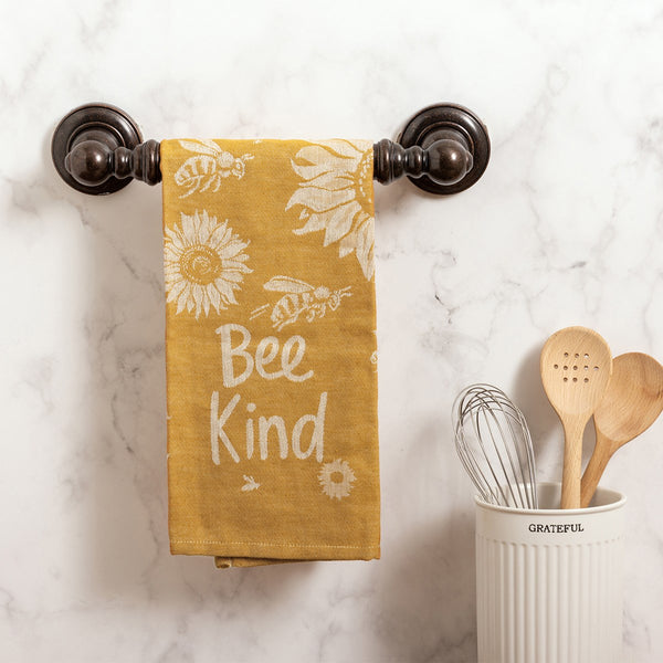 Bee Kind Jacquard Kitchen Towel