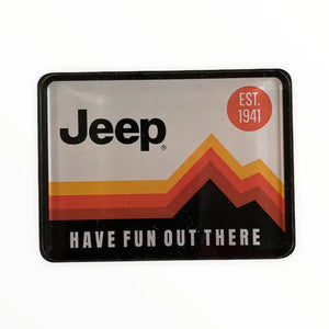 Have Fun Out There Jeep® Retro Magnet
