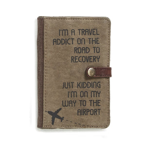 Travel Addict Passport Wallet