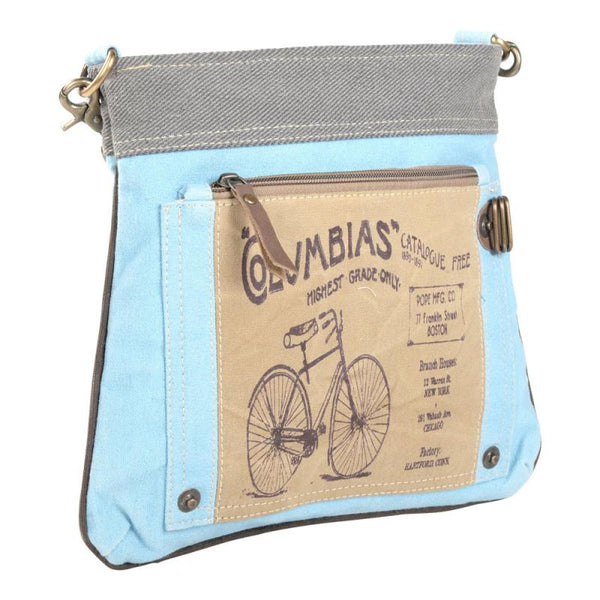 Columbias Light Blue Shoulder Crossbody Bag