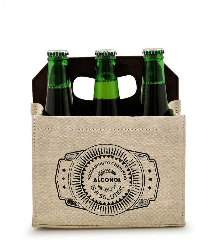 Chemistry Alcohol Solution 6 Pack Canvas Tote