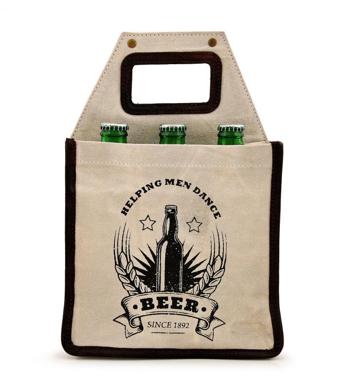Helping Men Dance 6 Pack Canvas Tote