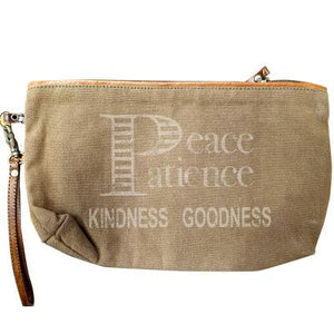 Peace Patience Kindness Clutch