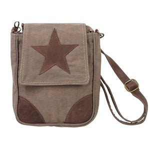 Star Military Green Shoulder Bag